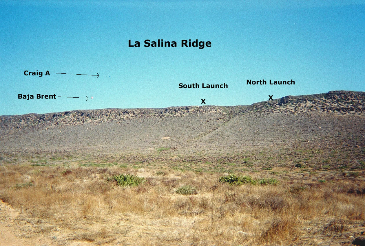 Paragliding in La Salina, Baja Paragliding! Up is Good