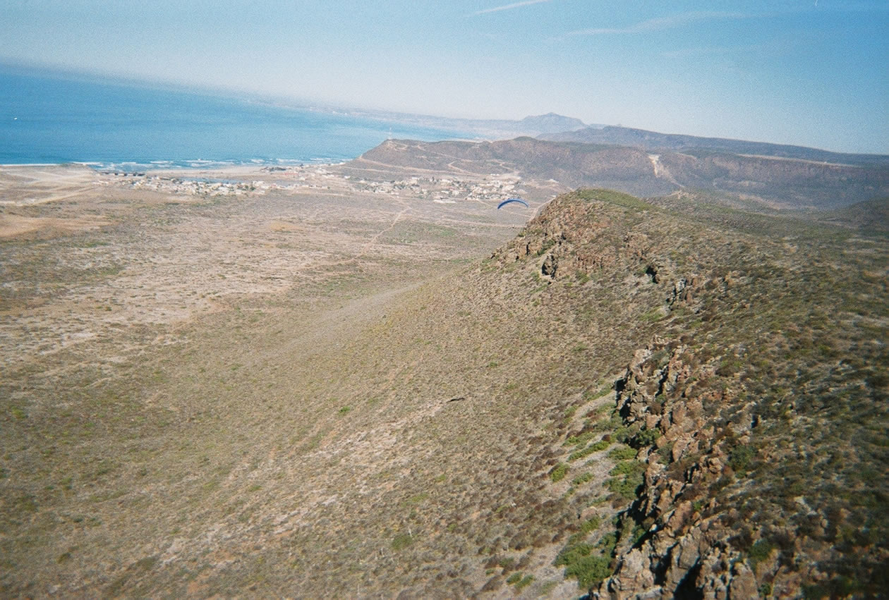 Paragliding in La Salina, Baja Paragliding! Up is Good