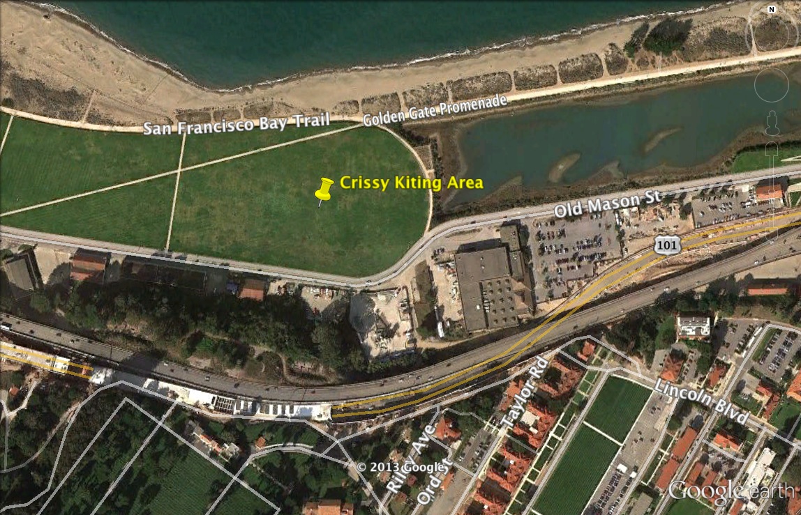 Crissy Field Paragliding! Up is Good