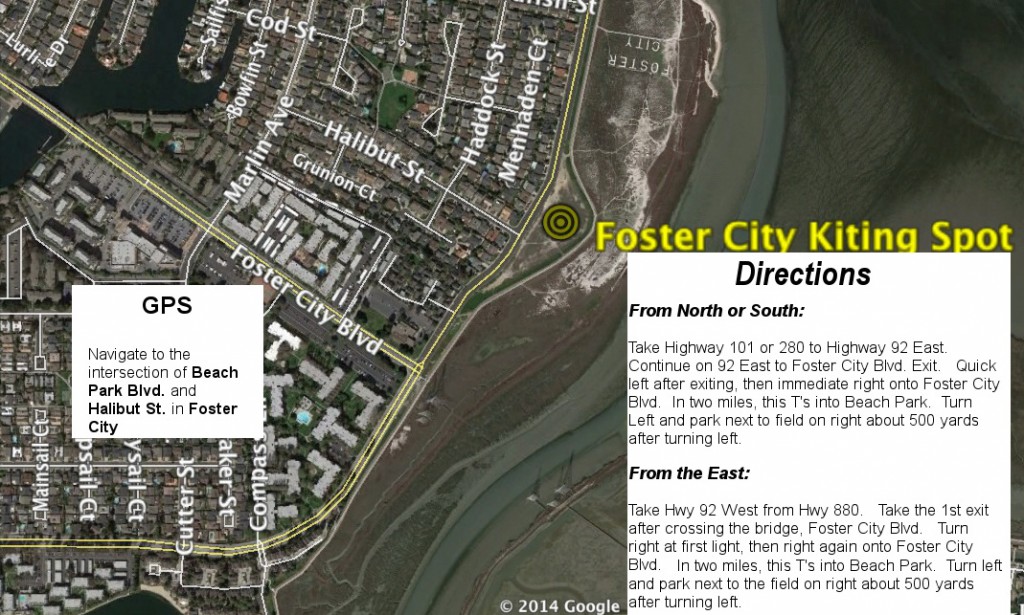 Foster City Kiting Spot